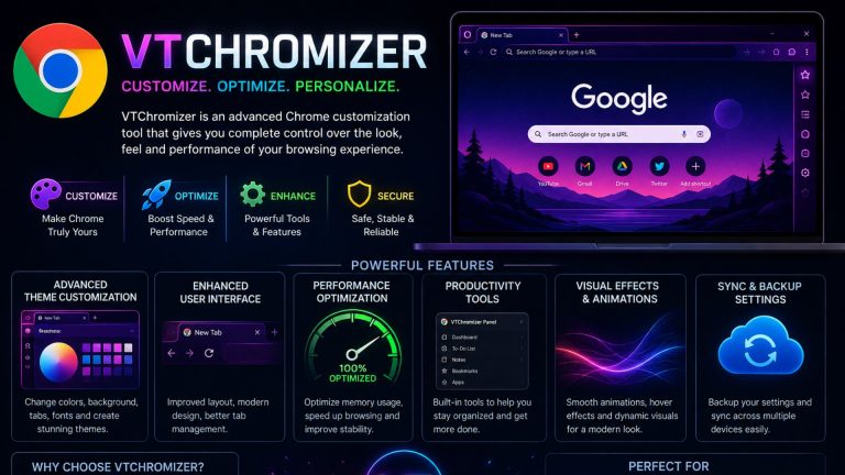 VTChromizer: Complete Guide to Advanced Chrome Customization Tool